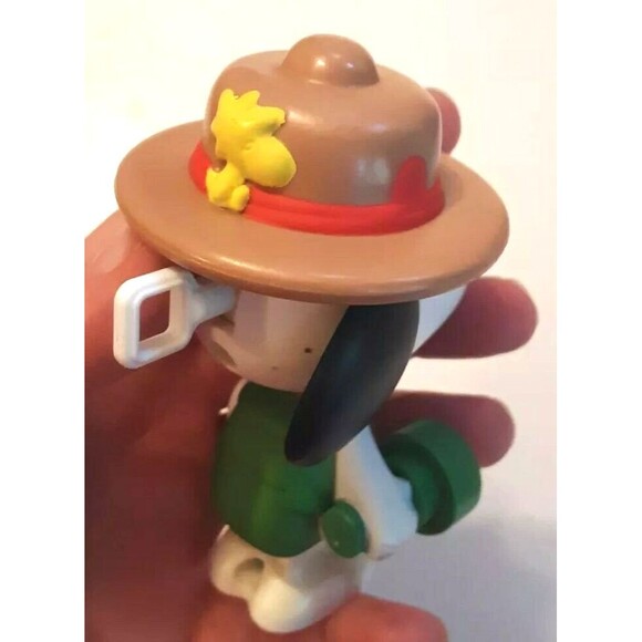 Snoopy Tweety Bird McDonald's 2018 2016  Happy Meal Toy Peanuts Lot of 4 - Picture 11 of 12